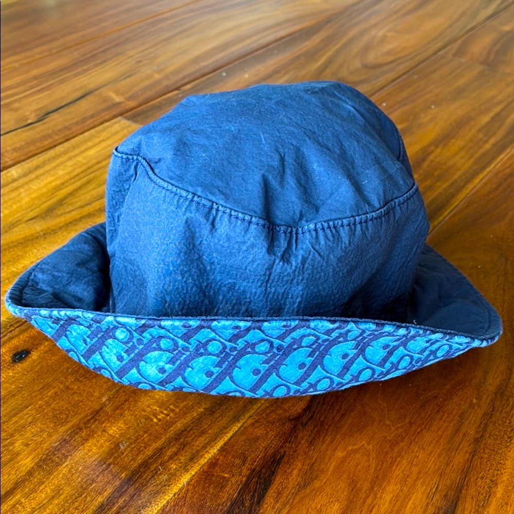 Dior Navy and Blue  Bucket Hat